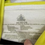 Disney  Mickey Mouse Cropped Hoodie Sweatshirt Womens L Casual Lightweight Sporty Photo 3