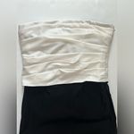 Michael Costello NWT and REVOLVE Sabine Gown in Black & Ivory, size M Photo 6