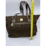 Tous  msrp brown suede leather cross body bag Photo 3