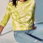 Anthropologie Women's Large Tie Dye‎ Sweatshirt Crew Neck Pullover Casual Comfy Loungewear Photo 0