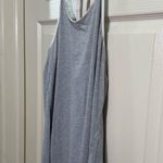Athleta Women’s  Essence Satin Mesh Tank High Slit Gray Size Medium Photo 4