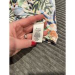 Tahari 100% Linen Cropped Shirt Hawaii Size Large Beach Colorful Photo 3