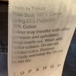 Topshop  Washed Black Ripped Denim Shorts – Grunge Mom Fit US 8 Photo 8