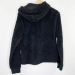 FILA Black Fleece Logo Front Long Sleeve Pullover Hoodie Women's Size Medium M Photo 5