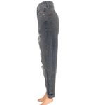 Urban Outfitters  BDG Womens Black High Rise Baggy Distressed Denim Jeans Sz 25 Photo 1