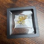 Handmade 925 Sterling Silver Heart Charm Bracelet w/ Zirconia NWT Photo 4