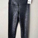 IVL Collective Chi Chi Animal Print Shimmer Leggings NWT Black Size 6 Photo 2