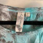 Allison Joy Blue Tye-Dye “French Tuck” style top Photo 2