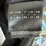 Lafayette 148 New York Mixed Media Twist Front Dress Size US 8 Golden Yellow Photo 3