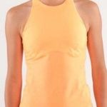 Lululemon Spin It To Win It Tank Creamsicle Orange Cross Back Tank Top Photo 0