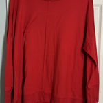 Time & Tru Red Long Sleeve Sweater, XXXL, Size 22 Photo 0