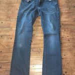 CAbi  distressed size 6 boot cut jeans Photo 0