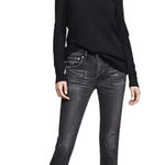 MOUSSY VINTAGE‎ MV Velma Skinny Jeans Black size 24 Photo 0