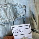 AYR  light washed cotton blend chambray button down shirt Photo 6