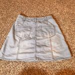 Mossimo Denim Mini Skirt Button Front A Photo 4