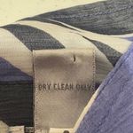 Gigi Moda Women Linen Striped Tunic Top One Size Blue White Coastal Resort Beach Size L Photo 4