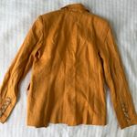 Magaschoni  Burnt Orange Double-Breasted Blazer Photo 1
