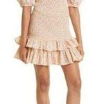 BYTIMO Smocked Poplin Dress in Iris Size X Photo 0