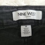Nine West High Rise Perfect Skinny Women's Size 14 Black Jeans Photo 5