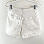 J.Crew Utility High Rise Jean Shorts White 27 / 4 Photo 3