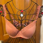 Aerie 🕊️🕊️🕊️BOGOHO 🕊️🕊️🕊️ Lace Trimmed Bra in Terracotta-36DD Photo 0