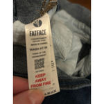 FatFace Women's  Blue Denim Shortie Dungaree Overalls Size 6 Photo 2