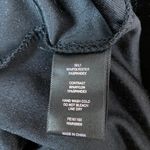 Gianni Bini Dress Size Large Velvet Midi Black Mesh Back Photo 4