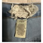 Altar'd State  Flare Bell Bottom Jeans Women's Size 9 29 Flower Hippie 70s Denim Photo 3