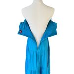 STAUD  - Elio Puff-Sleeve Prairie Midi Full Skirt Dress Sz 4 Photo 5