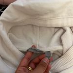 Athleta Super Cropped White Hoodie Photo 3