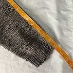 Valerie Bertinelli  Size L Beige Open Knit Long Line Duster Open Front Cardigan Photo 5