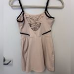 JoyLab  Cream and Black Tennis Dress Photo 1