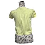 The Limited Vintage Butter Yellow Cropped Knit Blouse XS | Cottagecore Coquette Photo 4