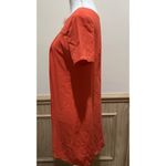 YA Los Angeles Boutique Dress ~ Short Sleeve Shift Dress ~ Small ~ Orange Photo 4