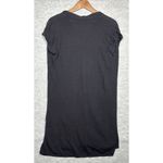 J Jill Black V Neck Tunic Lightweight Cap Sleeve Beach‎ Cover Up Size S Photo 3