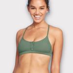Xhilaration NWT. WOMEN'S CONVERTIBLE RIBBED SNAP FRONT BRALETTE BIKINI Photo 7