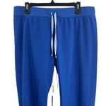 FIGS Scrub Pants Blue Drawstring Womens Large Petite Medical Two Back Pockets Photo 1