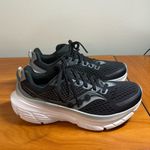 Saucony  Guide 17 Running Sneaker Shoe Black Grey Workout Athletic Comfort 7.5 Photo 2