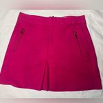 Kate Spade  Hot Pink Skirt with Gold Zipper Details Photo 8