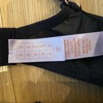 Savage X Fenty Ruched Underwired Bra in Black Size 34C Photo 3