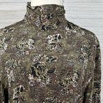 Jos. A. Bank Women's 90's/Y2K High-Neck Floral Silk Blouse-8 Photo 1