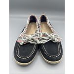 Sperry  Top Sider Womens 8.5 Shoes Firefish Navy Stripe‎ Boat Leather Loafers Photo 1