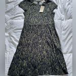 Michael Kors NET: Green and Black Safari Dress Photo 0