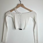 H:ours Nina Ribbed Knit Crop Top Photo 3