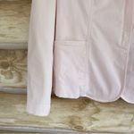 draper's & damon's Draper’s and Damon’s baby pink stretch zip front jacket blazer size XL Photo 4