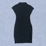 ZARA  Knit Mini Dress Size S in Black Photo 1