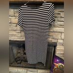 Heart & Hips Striped tshirt dress - black & white‎ Photo 1