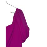 Sugar Lips Sugar+Lips Women's Dress Sweetheart Neck Puff‎ Sleeve Mini A-Line Magenta XL NWT Photo 1