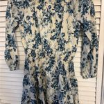 Gap x LoveShackFancy Girl’s Blue Floral Mini Dress Xxl Photo 5