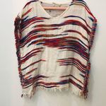 Dylan Baja Boho Fringe Poncho size XS/small. Photo 1